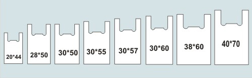 Пакеты с логотипом - Размеры производство полиэтиленовых пакетов